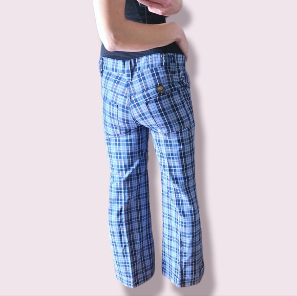 Vintage Plaid Bellbottoms! - Picture 2 of 8